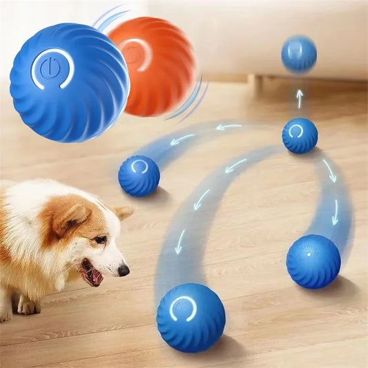 Smart Dog Toy Ball Electronic Interactive Pet Toy Moving Ball